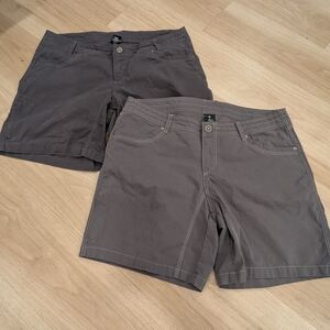 Kuhl Shorts Two Piece Bundle - Size 14